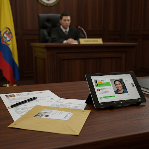 ¿Qué documentos sirven como evidencia en un juicio de custodia?